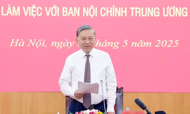 Tổng Bí thư Tô Lâm: Không thể tăng trưởng hai con số nếu vẫn để xảy ra tình trạng lãng phí