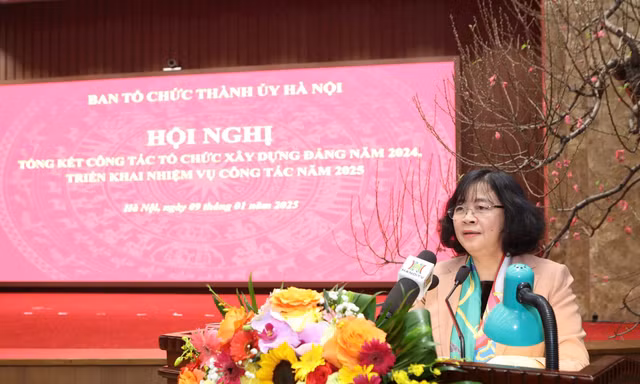 Bí thư Hà Nội: Tập trung chỉ đạo tổ chức đại hội các cấp gắn với sắp xếp tổ chức bộ máy