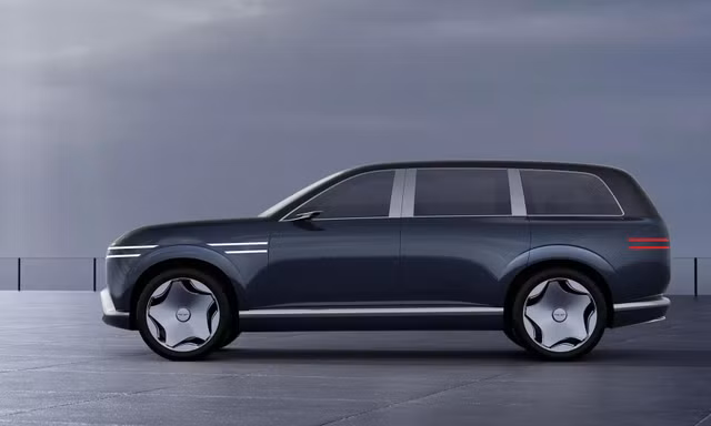 Lộ ảnh SUV hạng sang mới của Hyundai