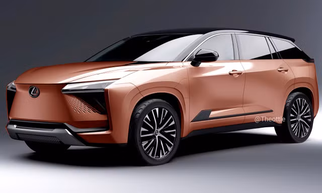 Những thông tin đầu tiên về SUV điện cỡ lớn của Lexus