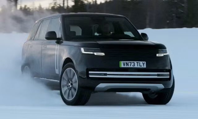 Range Rover thuần điện lần đầu lộ diện