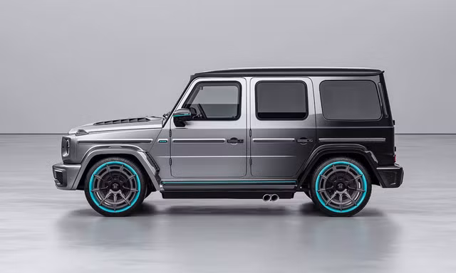 Xe độ G63 nhanh nhất thế giới vinh danh tay đua Lewis Hamilton