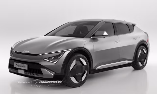 Kia hé lộ xe điện EV6 đời mới nâng cấp hệ truyền động
