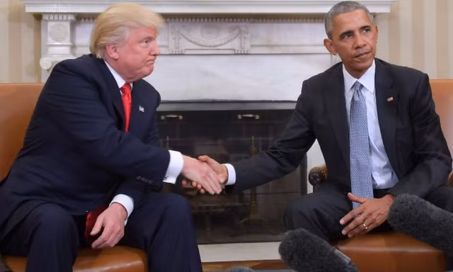 Hé lộ bức thư Obama gửi Trump vào ngày chuyển giao quyền lực