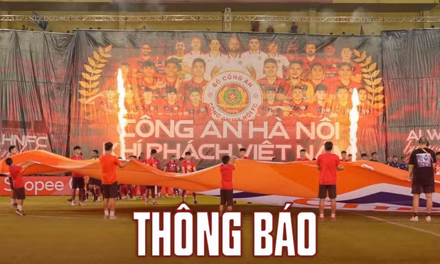 CLB Công an Hà Nội xin lỗi, hoàn tiền cho khán giả có vé nhưng không thể vào sân Hàng Đẫy 