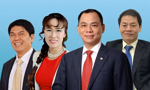 Điểm chung ít biết về 4 tỷ phú USD Việt Nam