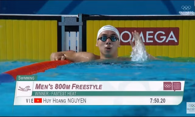 Giành HCV Olympic trẻ, kình ngư Huy Hoàng tiến bộ vượt bậc