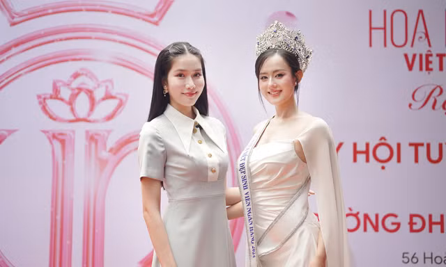 Hoa khôi trường ĐH Ngân hàng TP. HCM nổi bật tại Ngày hội tuyển sinh ‘Hoa hậu Việt Nam’ 2024