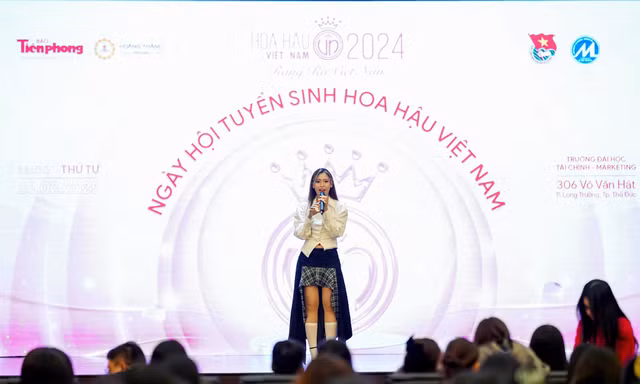 Hai ca sĩ GenZ ‘đốt cháy’ sân khấu Ngày hội tuyển sinh ‘Hoa hậu Việt Nam’ 2024 tại TP. HCM