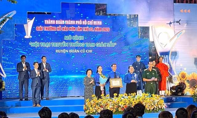 Thành Đoàn TP. HCM trao giải thưởng Hồ Hảo Hớn cho 13 mô hình, giải pháp sáng tạo 