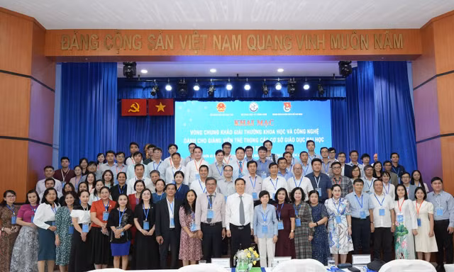 17 công trình vào vòng Chung khảo 'Giải thưởng khoa học và công nghệ' dành cho giảng viên trẻ 