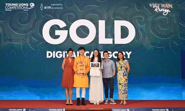 Hai sinh viên đoạt Giải Vàng cuộc thi 'Vietnam Young Lions'