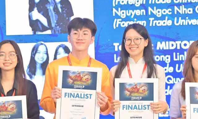 Bí quyết chiến thắng tại cuộc thi ‘Vietnam Young Lions’ của nữ sinh ngành Truyền thông