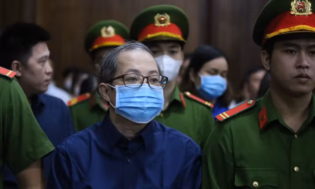 Ông Nguyễn Minh Quân tại phiên tòa