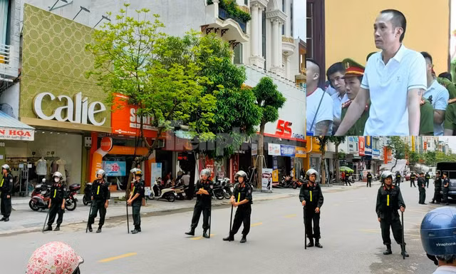 Cảnh sát bao vây nhà trùm giang hồ Tuấn ‘thần đèn’ và Mạnh ‘gỗ’ tại Thanh Hoá