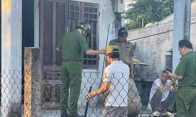 Đối tượng nghi tâm thần đâm chết người ở Quảng Nam