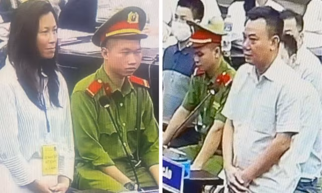 [CLIP] Cựu Phó Giám đốc Công an Hà Nội và 'em gái' cùng bật khóc tại tòa