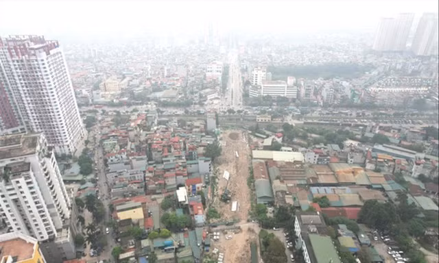 Cảnh ngổn ngang trên dự án Vành đai 2,5 đoạn Đầm Hồng – Quốc lộ 1A