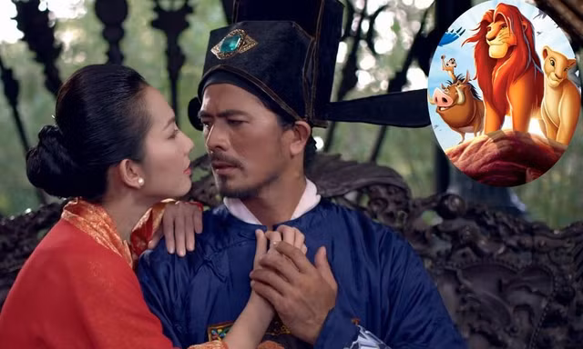 Được Bộ VH-TT&DL đặt hàng nhưng dự án cổ trang “Mỹ nhân” lại có “cục sạn” to tướng khi để diễn viên mặc trang phục in hình nhân vật Vua Sư Tử trong phim hoạt hình của Walt Disney