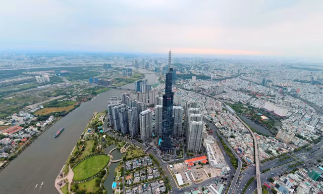 TPHCM sẽ trở thành một siêu đô thị quốc tế dẫn dắt khu vực. Ảnh: Ngọc Dương/Thanh Niên 