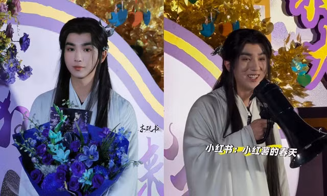 Vẻ ngoài "một trời một vực" của Lý Hoành Nghị (Thập Vạn Cuồng Hoa) bị chê cười