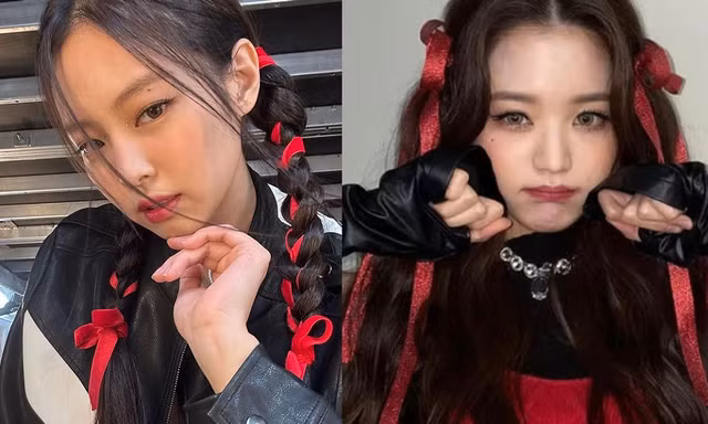Mốt gắn nơ khuấy đảo Gen Z: Đu trend thật xinh cùng Jennie, Jang Wonyoung