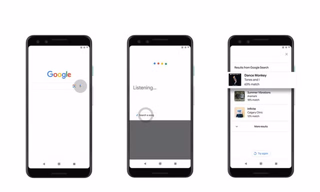 Chỉ cần ngân nga, “chị Google” xử lí nháy mắt tên bài hát qua tính năng “Hum to Search“