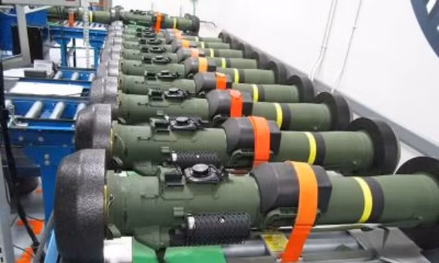 Mỹ phê duyệt thương vụ bán 600 tên lửa vác vai FGM-148 Javelin cho Anh 