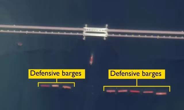 Tình báo Anh: Nga triển khai nhiều biện pháp bảo vệ cầu Crimea