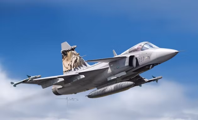 Thụy Điển xem xét khả năng cung cấp máy bay chiến đấu Gripen cho Ukraine