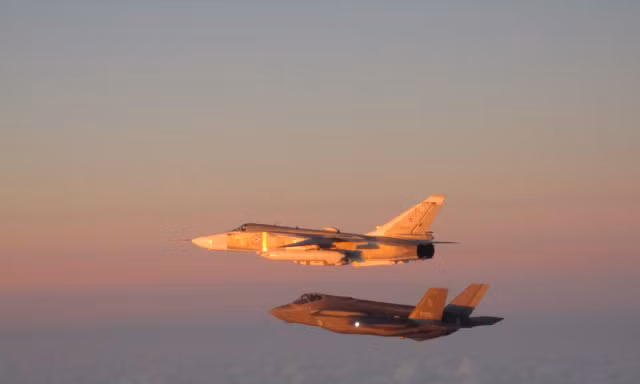 Chiến đấu cơ F-35 Hà Lan hai lần xuất kích chặn máy bay Nga trên Biển Baltic