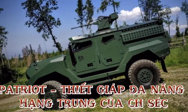 Patriot - Thiết giáp đa năng hạng trung của CH Séc