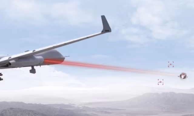 Máy bay trinh sát không người lái hàng đầu của Mỹ tích hợp vũ khí laser