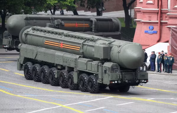 Hàng loạt khí tài Nga xuất hiện trên Quảng trường Đỏ