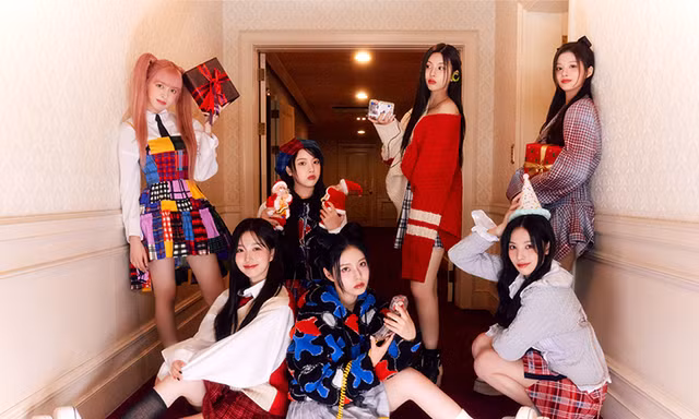 7 thiên thần Gen4 gây 'sốt' nhất K-pop khiến cả netizen xôn xao với ca khúc mừng Giáng sinh mới