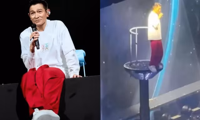 'Thiên vương' Lưu Đức Hoa 'xém chết' trong gang tấc khiến fan 'thót tim'