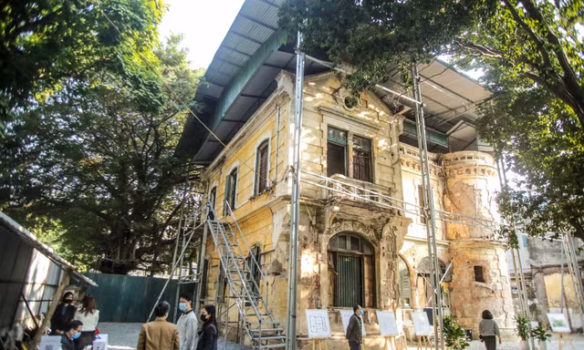 Triển lãm, xin ý kiến tu bổ biệt thự cổ gần 1.000 m2 trên phố Trần Hưng Đạo