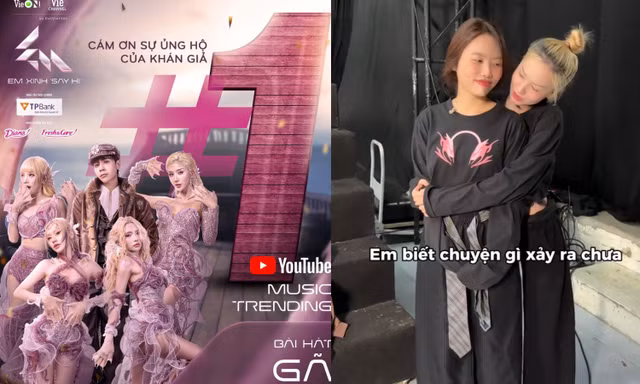 "Gã Săn Cá" leo Top 1 Trending, Phương Mỹ Chi bị một Em xinh "tác động vật lí"