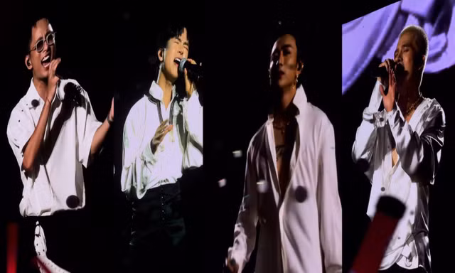 "Lặng" phiên bản "F4" Rhymastic, Soobin, Quốc Thiên, Bùi Công Nam