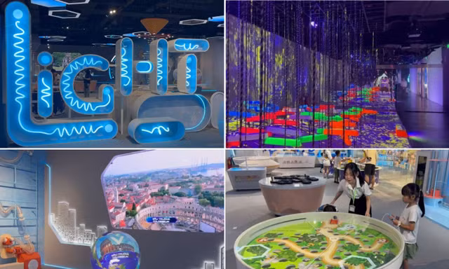 Gen Z hẹn nhau "đi chill" ở Thành phố Ánh sáng trong dịp nghỉ lễ