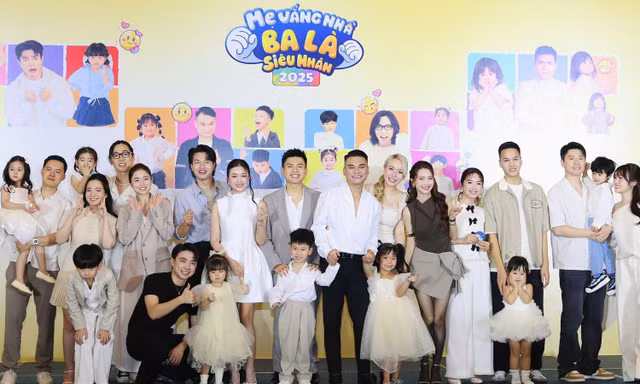 Mẹ Vắng Nhà Ba Là Siêu Nhân: Dàn hot kid nhà Dương Lâm, Long Hạt Nhài trở lại