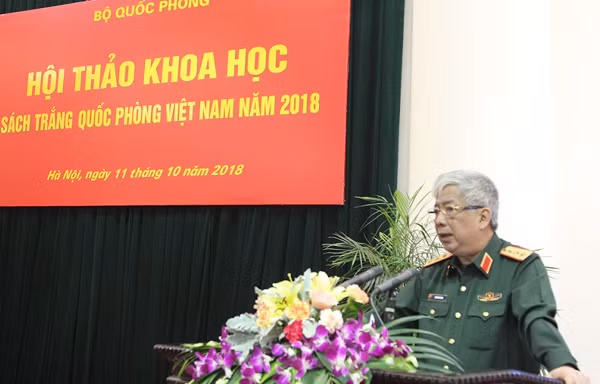 Sớm hoàn thành và công bố Sách Trắng Quốc phòng Việt Nam năm 2018