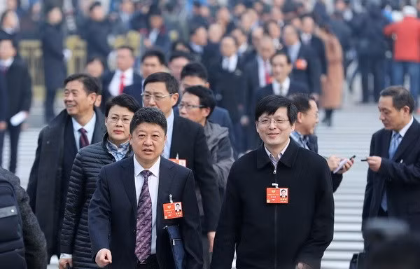 Các đại biểu tới dự phiên khai mạc hội nghị. (Nguồn: THX/TTXVN)