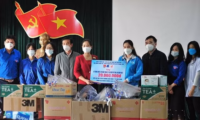 Tỉnh đoàn Thái Bình kích hoạt 260 đội phản ứng nhanh tham gia chống dịch COVID-19 - Ảnh: Hoàng Long