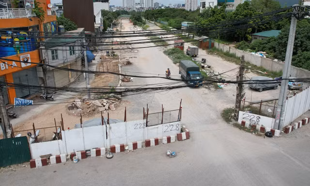 Quận Hoàng Mai đề xuất giao nhà đầu tư tiếp tục thi công Vành đai 2,5 chậm 10 năm