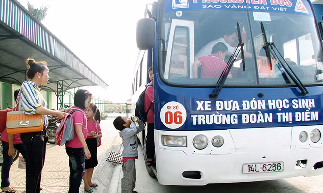 Hà Nội sắp có xe buýt dành riêng đưa đón học sinh