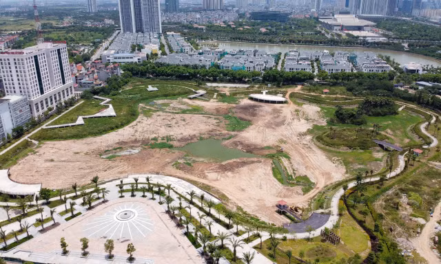 Chủ tịch Hà Nội yêu cầu hoàn thành Công viên hồ Phùng Khoang trước Tết