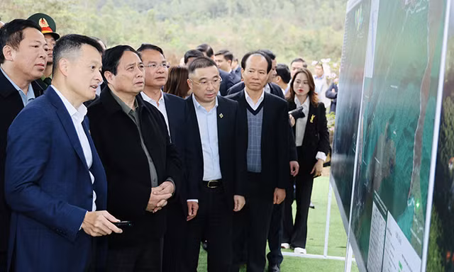 Thủ tướng khảo sát các dự án trọng điểm trên địa bàn tỉnh Vĩnh Phúc