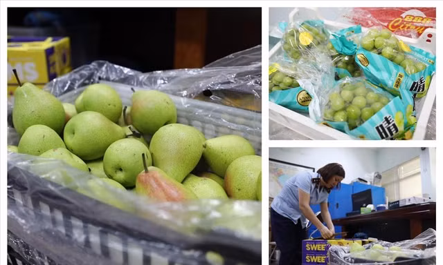 Hoa quả nhập khẩu không giấy tờ bị kiểm tra, xử lý