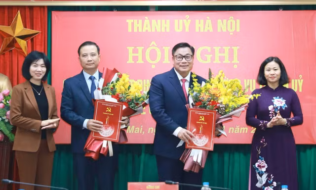 Hà Nội: Bí thư quận Hoàng Mai được điều động làm Bí thư quận Nam Từ Liêm